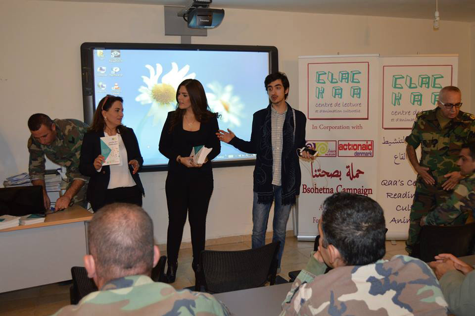 مشروع ʺأصوات الشباب‶، بالشراكة مع منظمة آكشن إيد مبادرة المنطقة العربية (Action Aid)